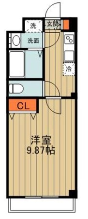 アエル新所沢の物件間取画像